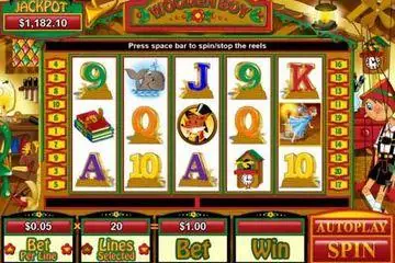 Wooden Boy Online Casino Game